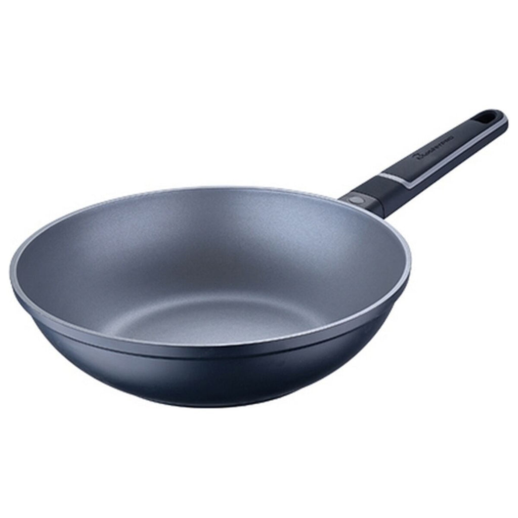 Masterpro Wok Pfanne Indigo Schwarz Aluminium (Ø 28 cm) – Produktansicht 8