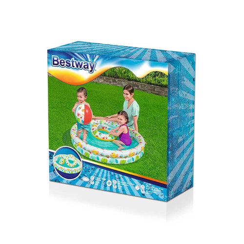 Aufblasbares Kinderplanschbecken Bestway 122 x 20 cm – Produktbild 2
