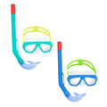 Bestway Schnorchel Goggles & Tube für Kinder Blau Türkis – Produktansicht 1