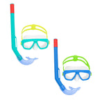 Bestway Schnorchel Goggles & Tube für Kinder Blau Türkis – Produktansicht 1