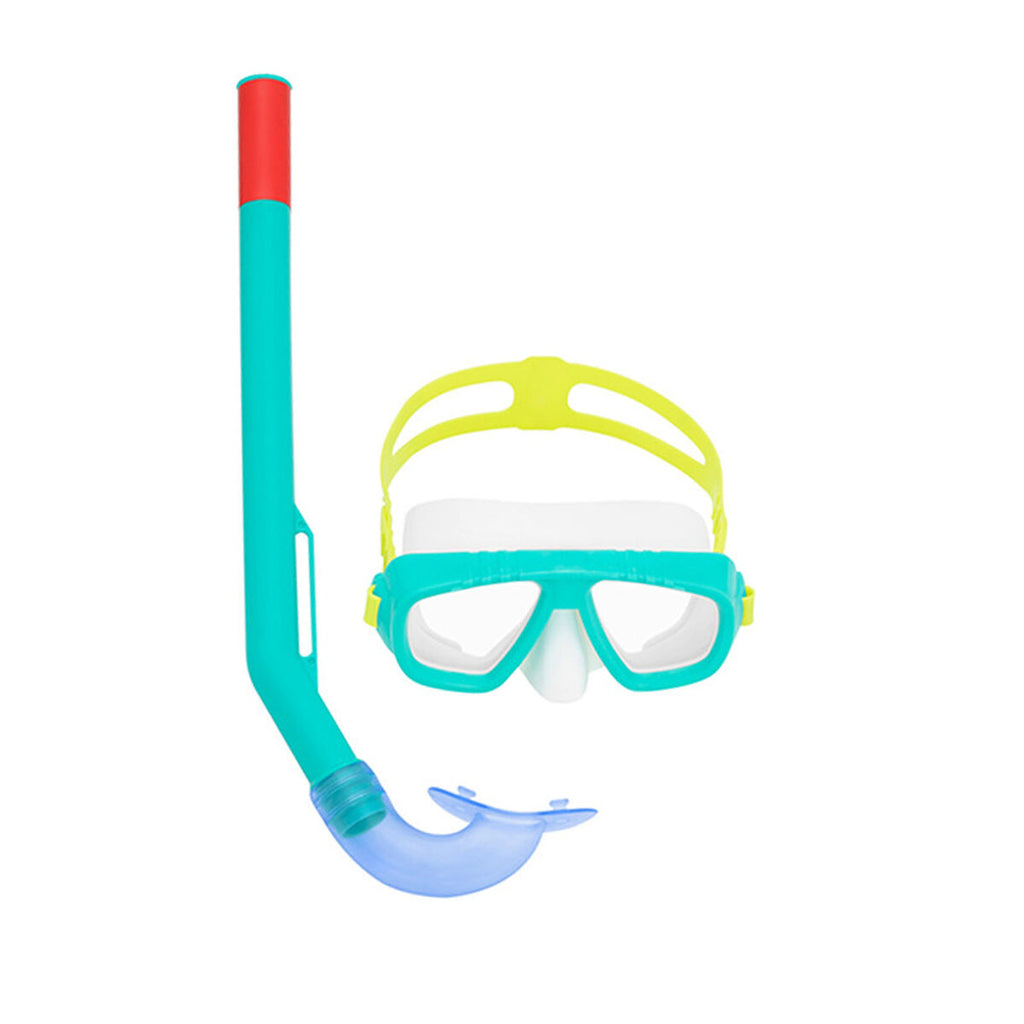 Bestway Schnorchel Goggles & Tube für Kinder Blau Türkis – Produktansicht 2