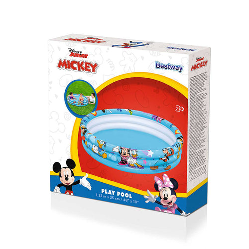 Aufblasbares Kinderplanschbecken Bestway Mickey & Friends 122 x 25 cm (1 Stück) – Produktbild 2