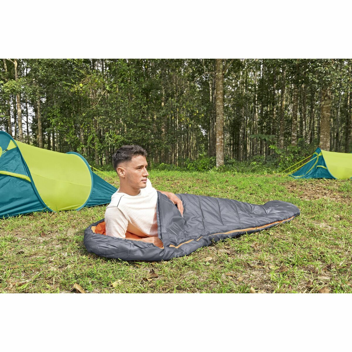 Bestway Schlaf Tasche Polyester Temperature 3-8 Degrees 230x80x60 cm Camping – Produktansicht 4