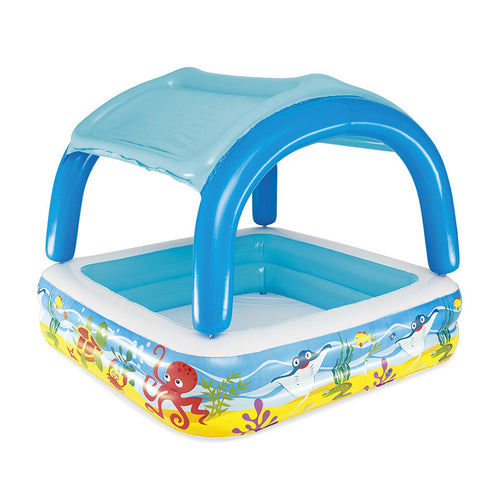 Aufblasbares Kinderplanschbecken Bestway 140 x 140 x 114 cm – Produktbild 1