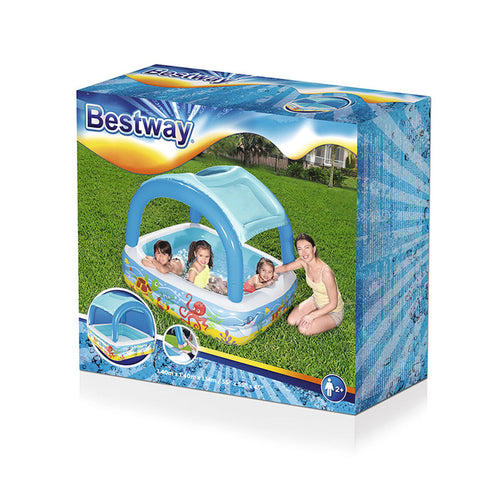 Aufblasbares Kinderplanschbecken Bestway 140 x 140 x 114 cm – Produktbild 2