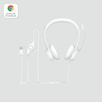 Logitech Kopfhörer H390 Weiß – Produktansicht 2