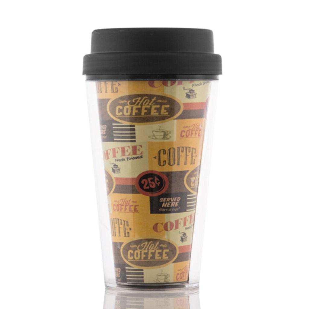 Glas mit Lid Kunststoff 300 ml – Produktansicht 1