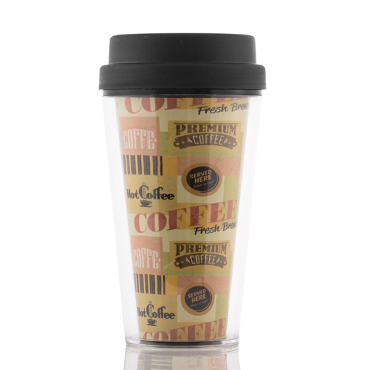 Glas mit Lid Kunststoff 300 ml – Produktansicht 3