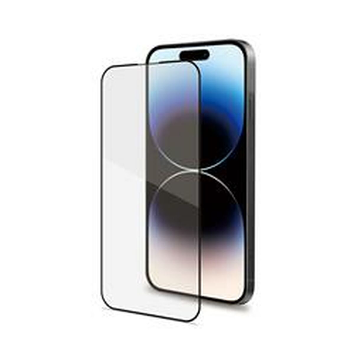Celly Mobil Displayschutz FULLGLASS1054BK iPhone 15 Pro – Produktansicht 1