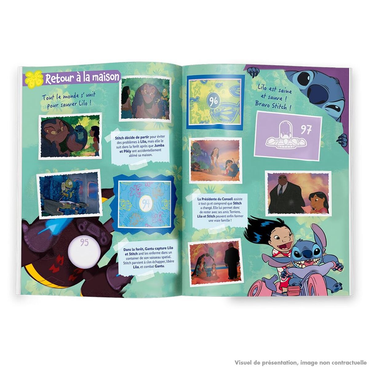 Panini Sticker album STITCH French – Produktansicht 2