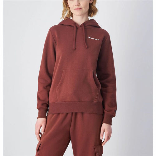 Champion Damen-Hoodie Braun – Produktansicht 2