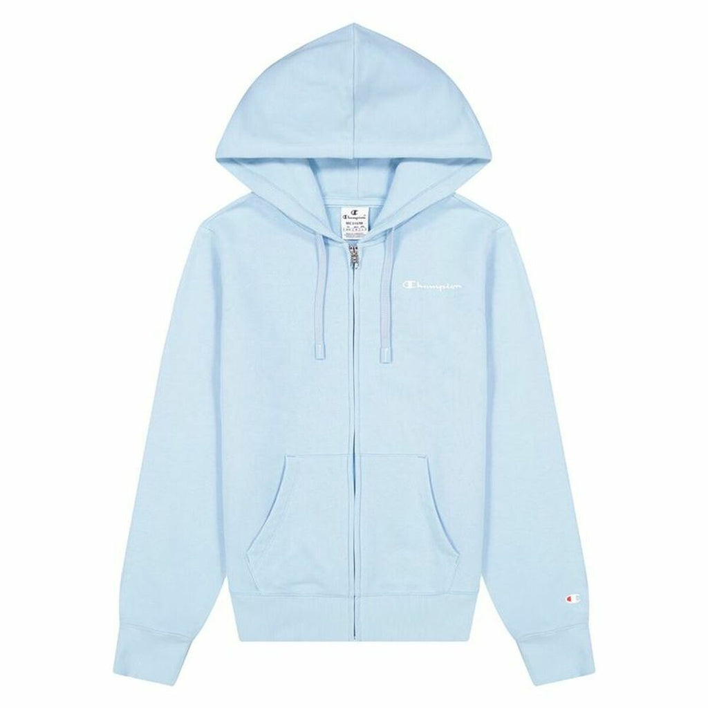 Women's Sports Jacket Champion Full Zip Sky blue