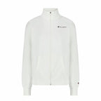 Champion Damen SweatShirt ohne Kapuze Full Zip Weiß – Produktansicht 9