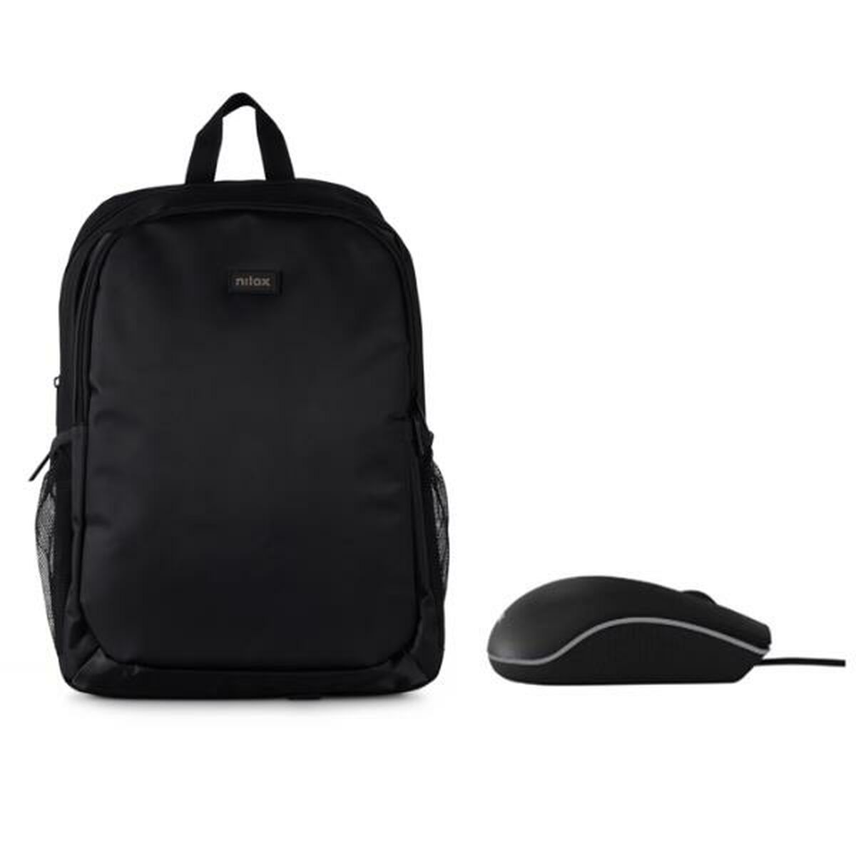 Nilox Laptop-Rucksack Schwarz Mehrfarbig – Produktansicht 2
