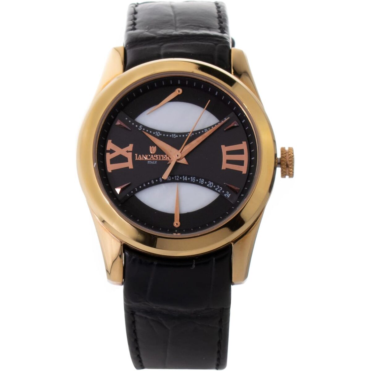 Lancaster Unisex-Armbanduhr OL0613LRGNRNR Schwarz (Ø 40 mm) – Produktansicht 3
