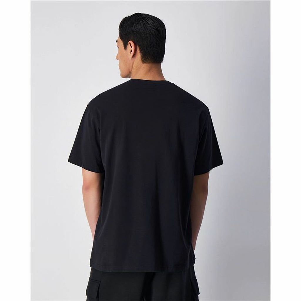 Champion Herren-Kurzarm-T-Shirt Crewneck Schwarz – Produktansicht 2
