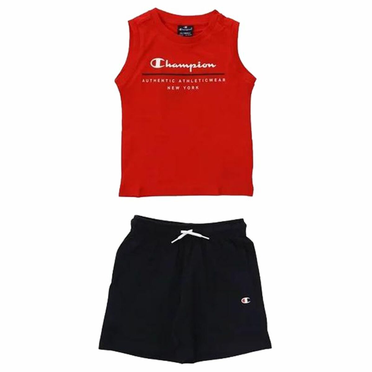 Kinder's Sports Outfit Champion Essentials Rot – Produktbild 1