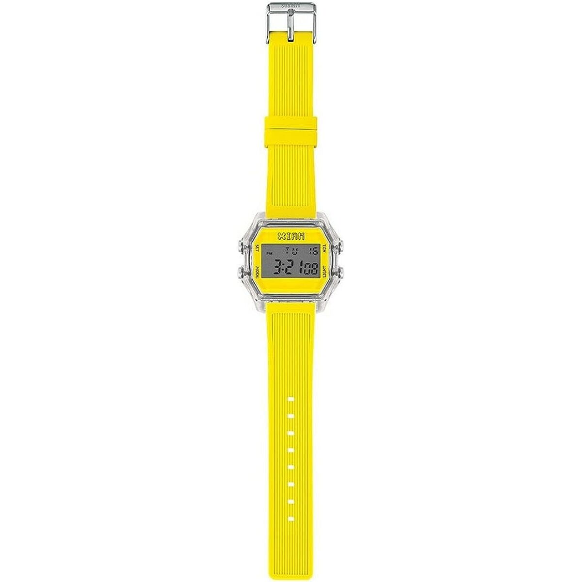 I Am Herrenarmbanduhr IAM-KIT522 Gelb Weiß – Produktansicht 3