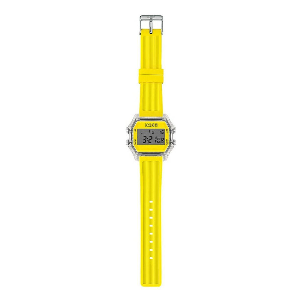 I Am Herrenarmbanduhr IAM-KIT522 Gelb Weiß – Produktansicht 1