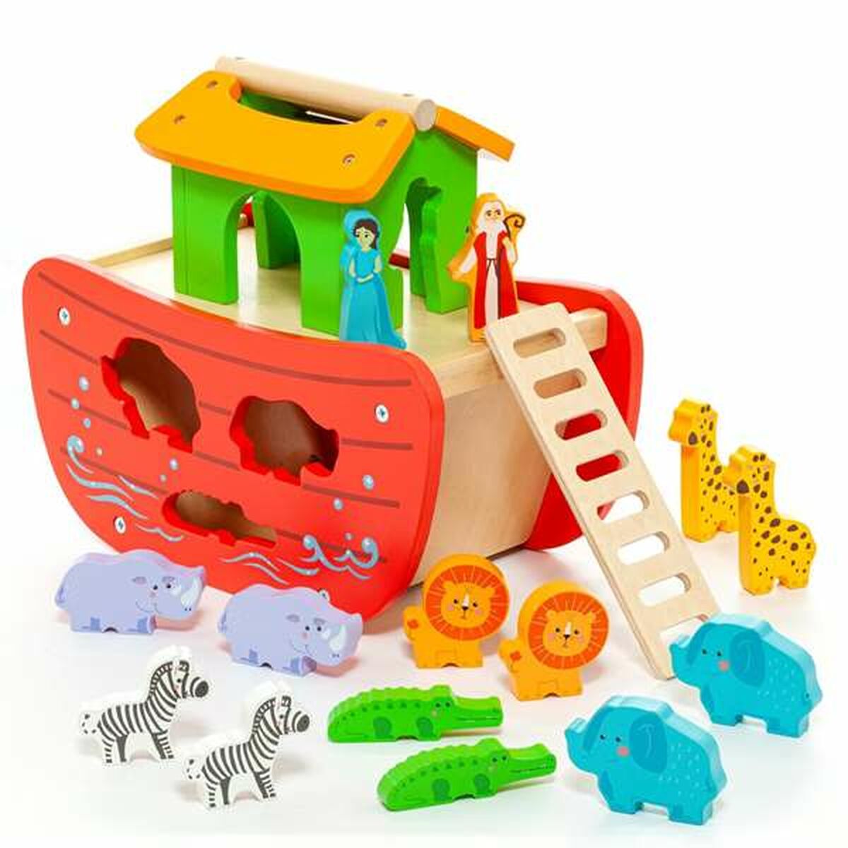Moltó Playset Noah's ark Holz – Produktansicht 1