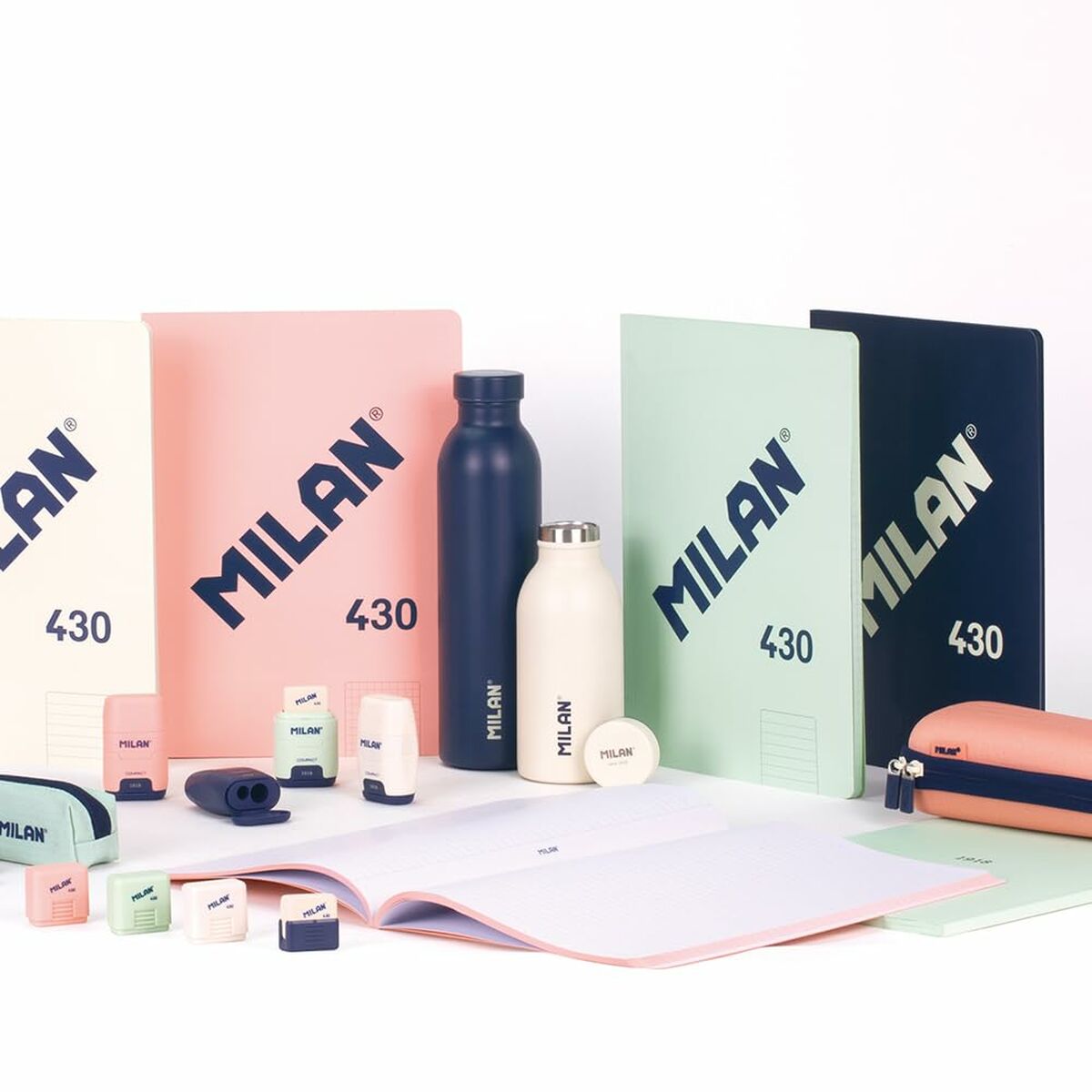 Milan Notizbuch 430 Grün A4 48 Sheets – Produktansicht 7