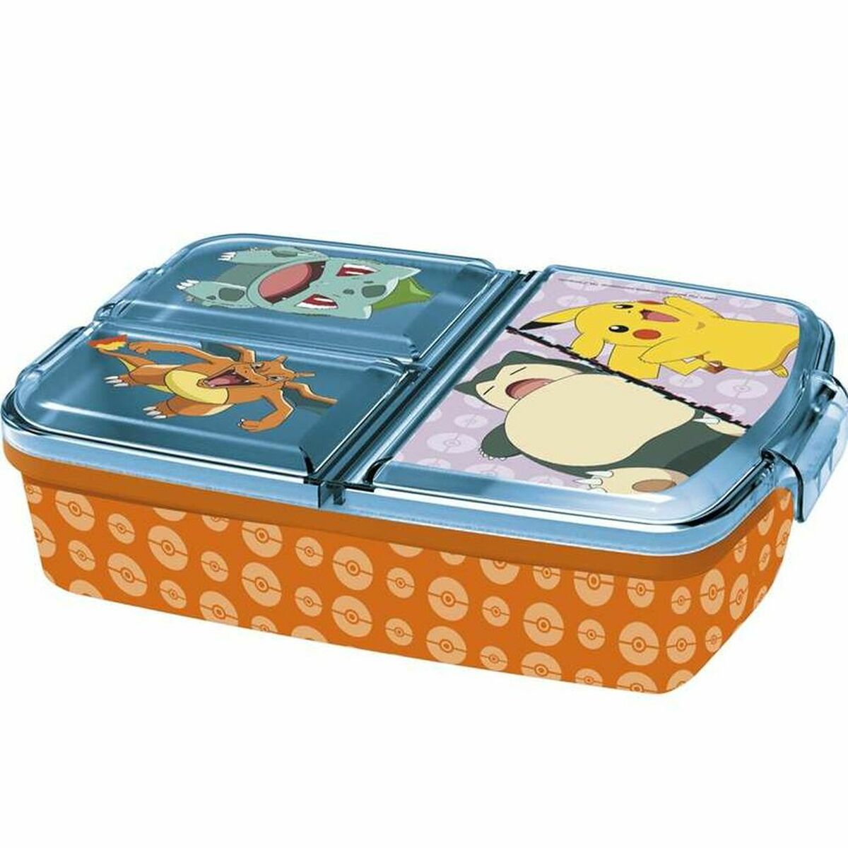 Compartment Lunchbox Pokémon Mehrfarbig 16 x 6 x 12,5 cm – Produktbild 1