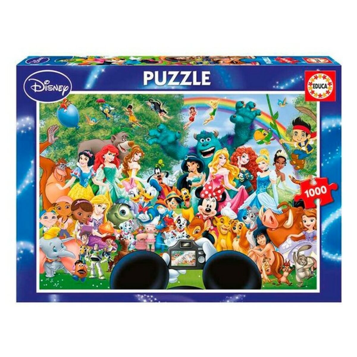 Puzzle The Marvellous of Disney II Educa (68 x 48 cm) (1000 pcs) – Produktbild 2