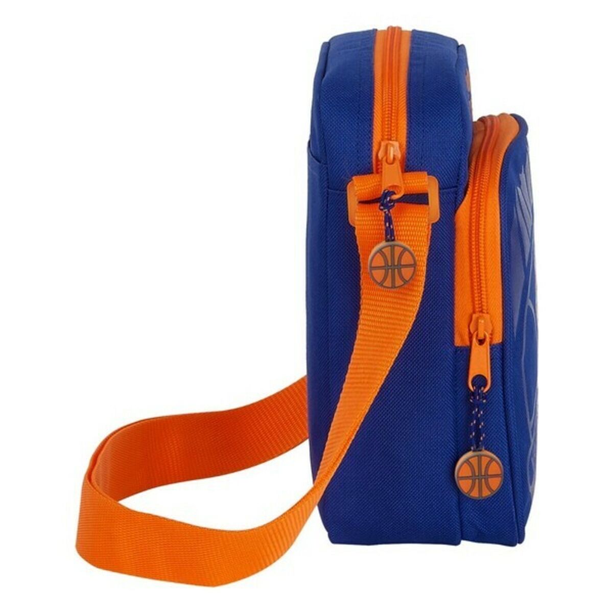 Valencia Basket Umhängetasche M672 Blau Orange – Produktansicht 4