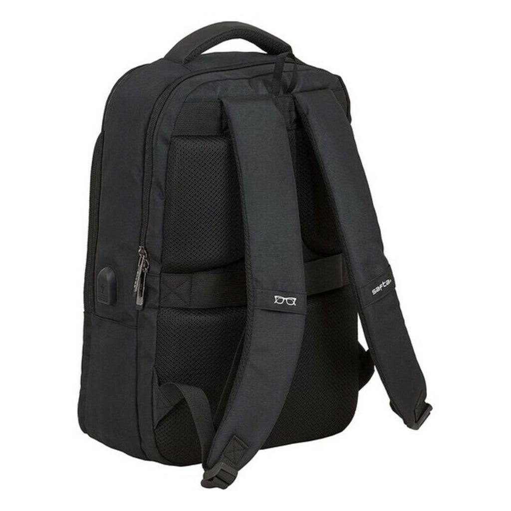 Rucksack für Notebook & Tablet mit USB Ausgang Safta Business – Produktansicht 2