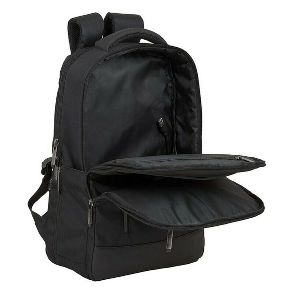 Rucksack für Notebook & Tablet mit USB Ausgang Safta Business – Produktansicht 8