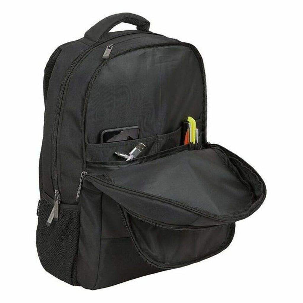 Rucksack für Notebook & Tablet mit USB Ausgang Safta 15,6'' Schwarz 30 x 43 x 16 cm – Produktansicht 4