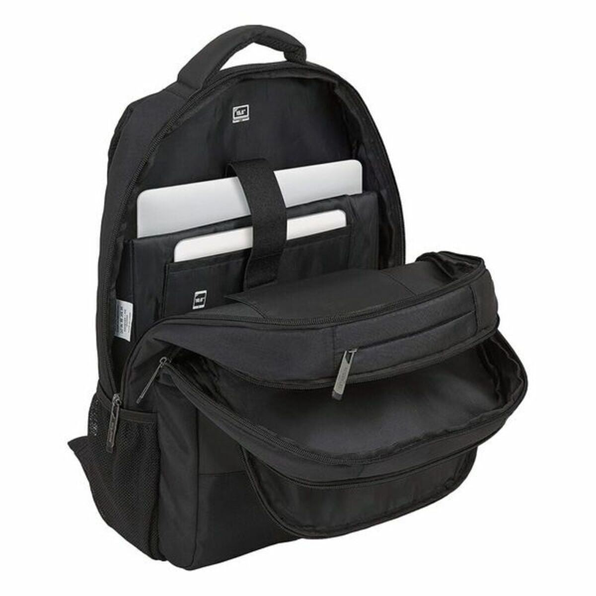 Rucksack für Notebook & Tablet mit USB Ausgang Safta 15,6'' Schwarz 30 x 43 x 16 cm – Produktansicht 3