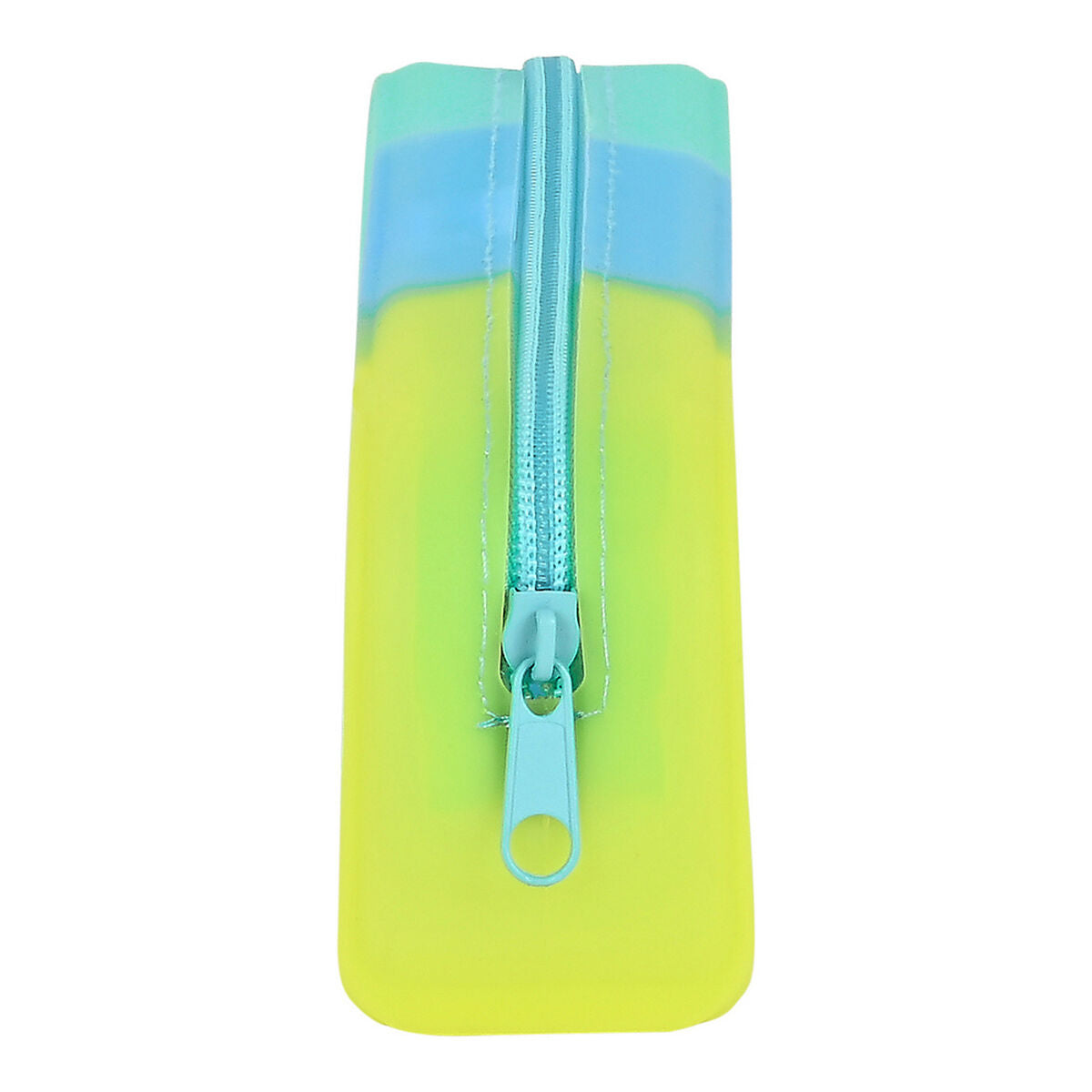 Safta Federmäppchen Blau Grün Gelb – Silicone – Produktansicht 2