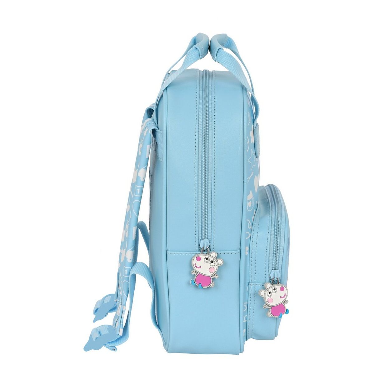 Peppa Pig Kindertasche Baby Hellblau – Produktansicht 3