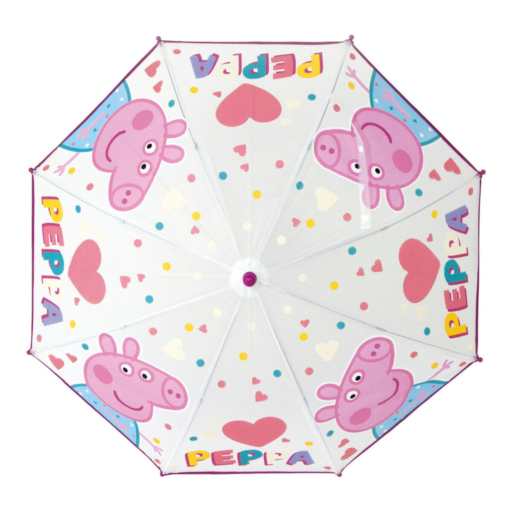 Regenschirm Peppa Pig Having fun Rosa – Produktansicht 3
