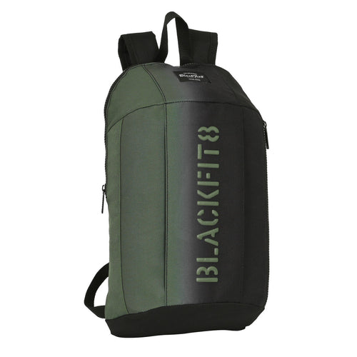 BlackFit8 Kindertasche Gradient Mini Schwarz Military Grün – Produktansicht 1
