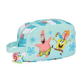 Spongebob Thermo-Lunchbox Stay positive Blau Weiß – Produktansicht 1