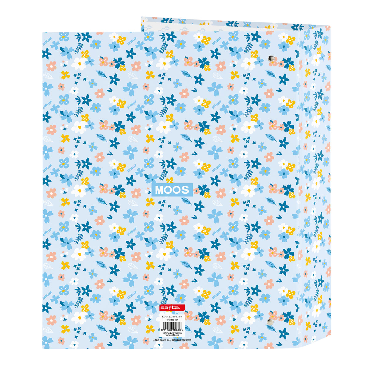 Moos Ringordner Lovely Blau A4 – Produktansicht 2