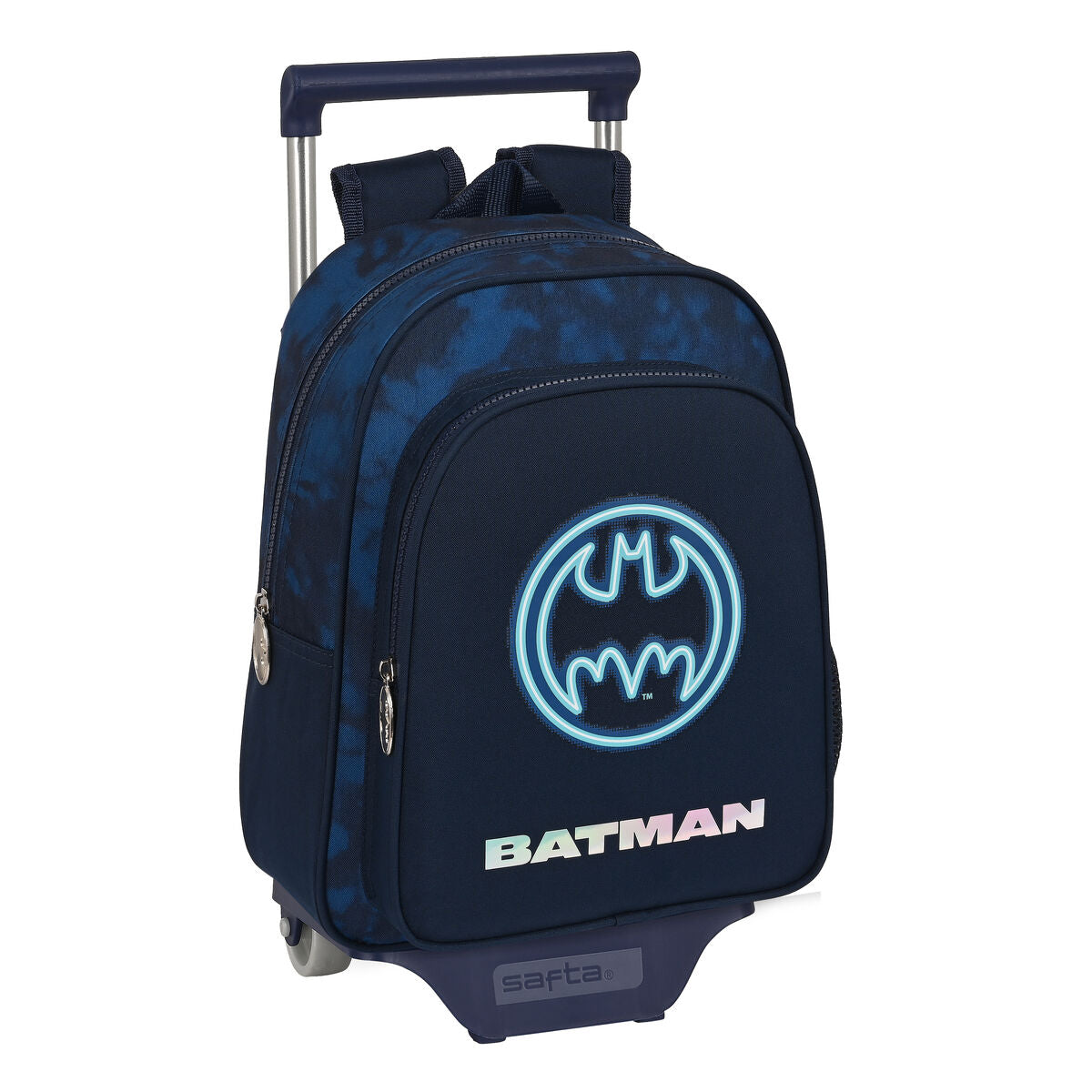 School Rucksack with Wheels Batman Legendary Navy Blau 27 x 33 x 10 cm – Produktbild 1
