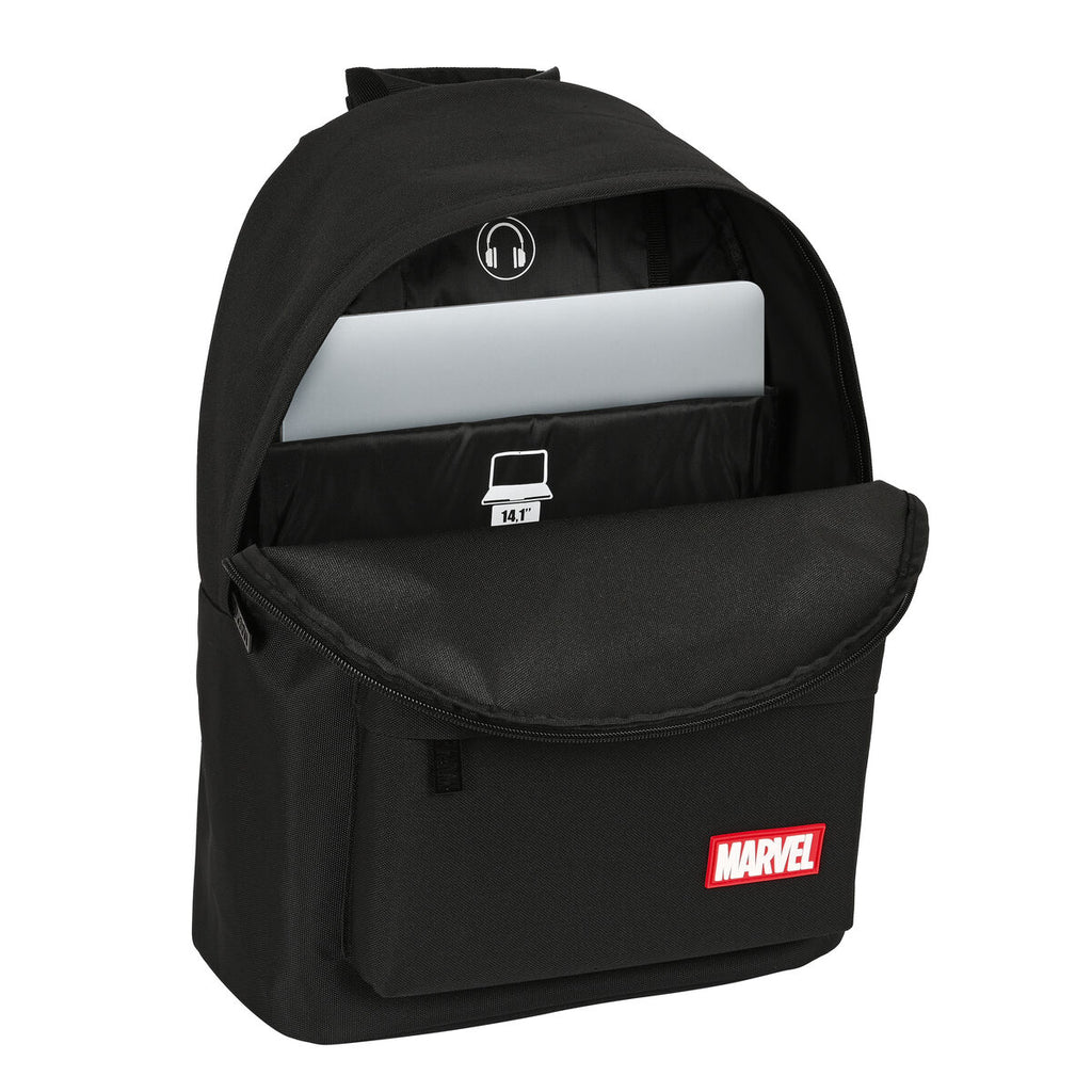 Marvel Laptop-Rucksack 14,1'' Schwarz – Produktansicht 2