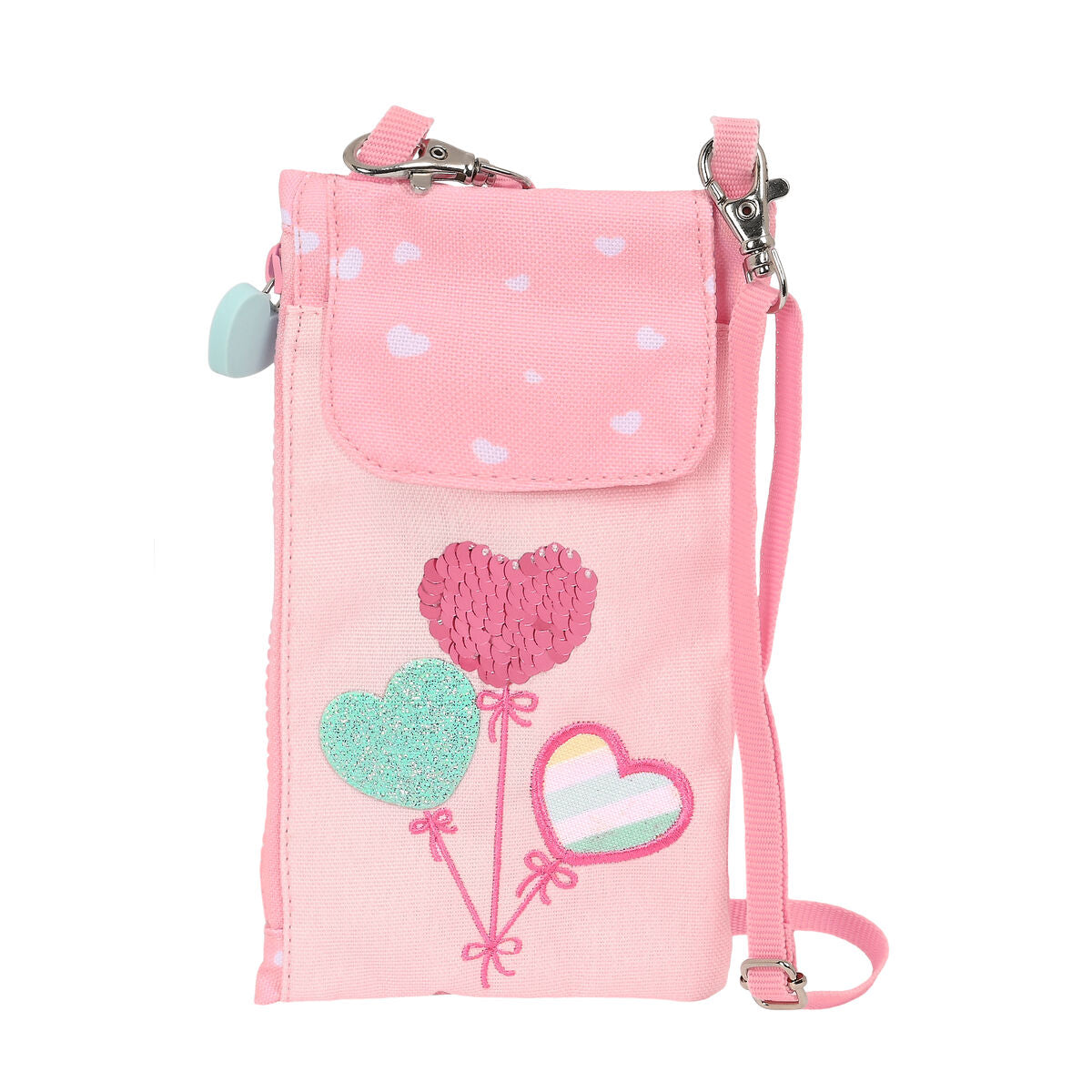 BlackFit8 Purse Globitos Handyhülle Rosa – Produktansicht 1