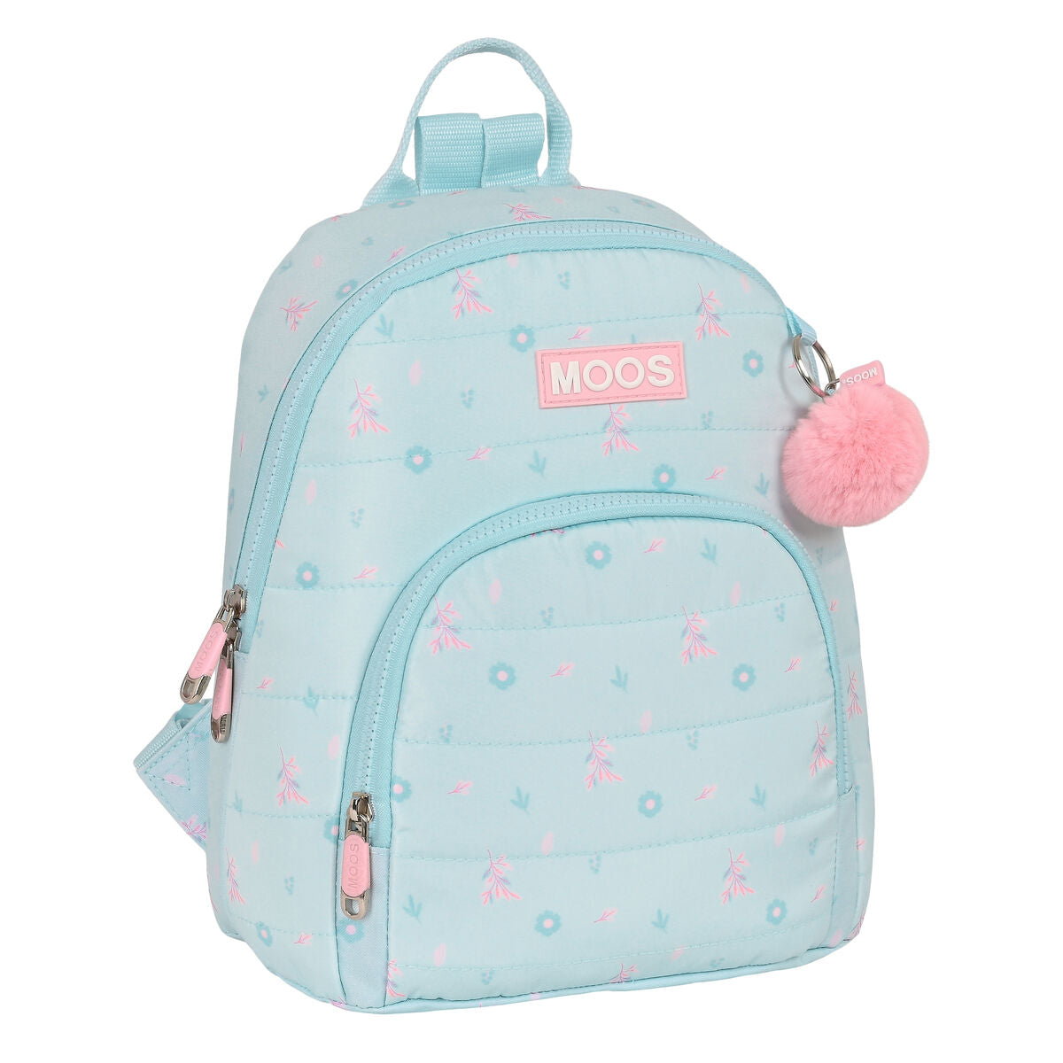 Rucksack Moos Garden Mini Turquoise 25 x 30 x 13 cm – Produktbild 1