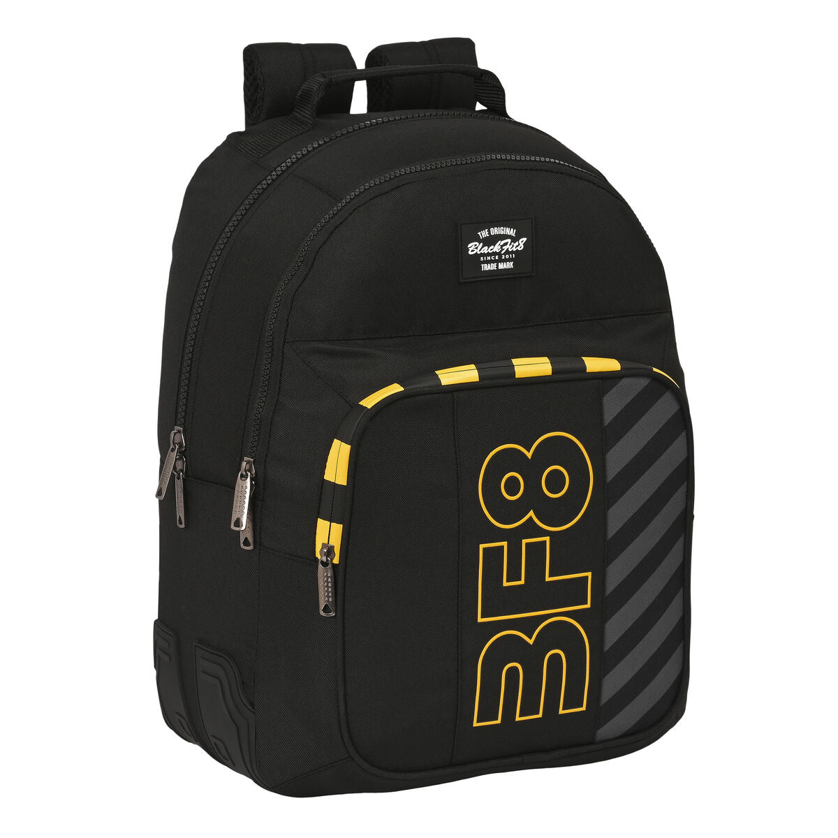 BlackFit8 Schultasche Zone Schwarz – Produktansicht 1