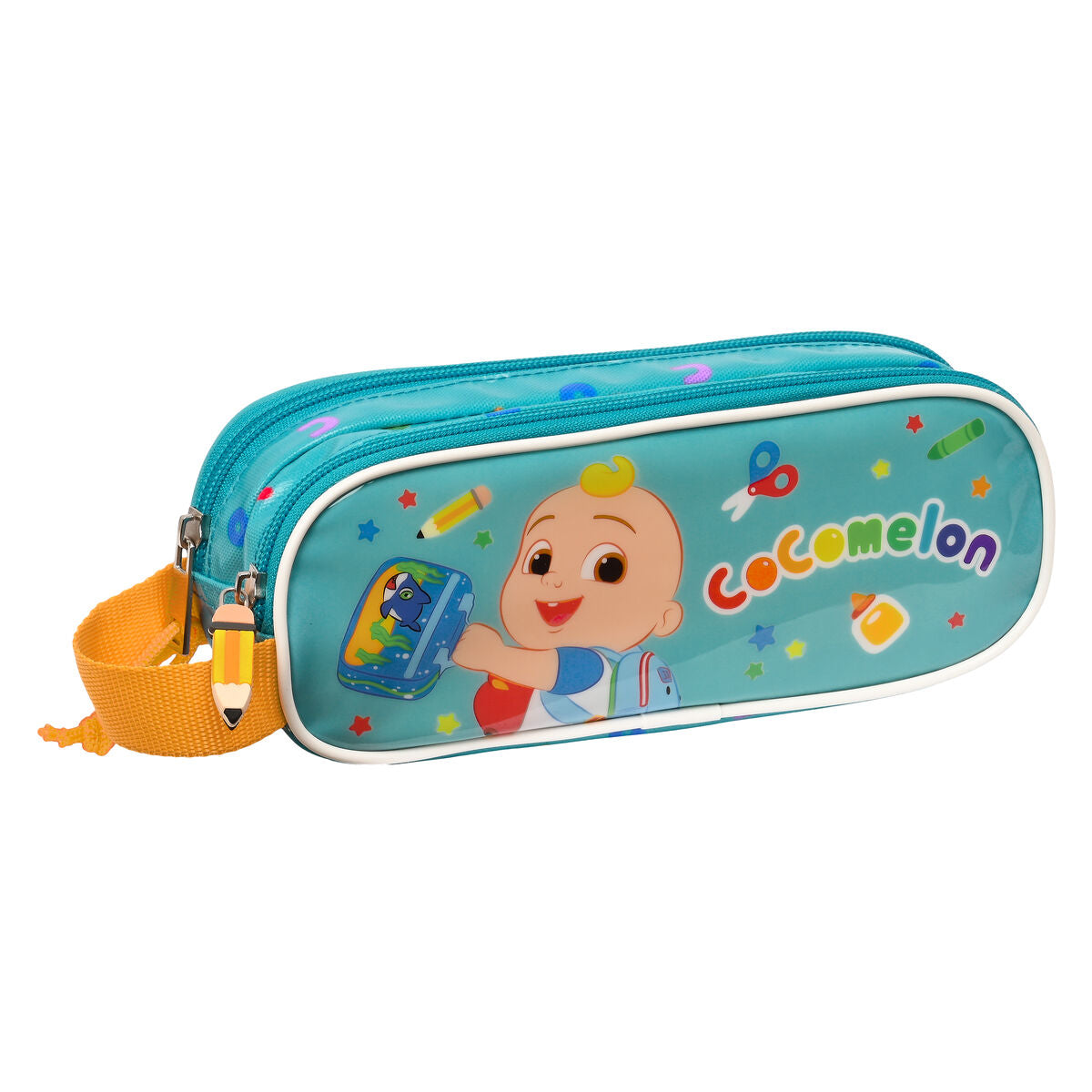 Double Carry-all CoComelon Back to class Light Blau (21 x 8 x 6 cm) – Produktbild 1