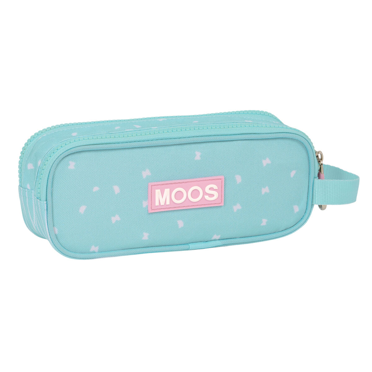 Moos Doppel-Federmäppchen Butterflies Hellblau – Produktansicht 3