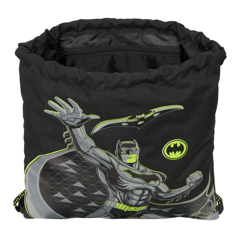 Batman Rucksack mit Strings Spiel over Schwarz – Produktansicht 4