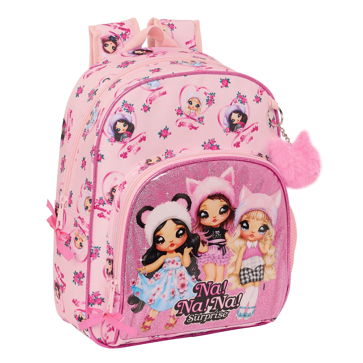 School Bag Na!Na!Na! Surprise Fabulous Rosa 28 x 34 x 10 cm – Produktbild 1