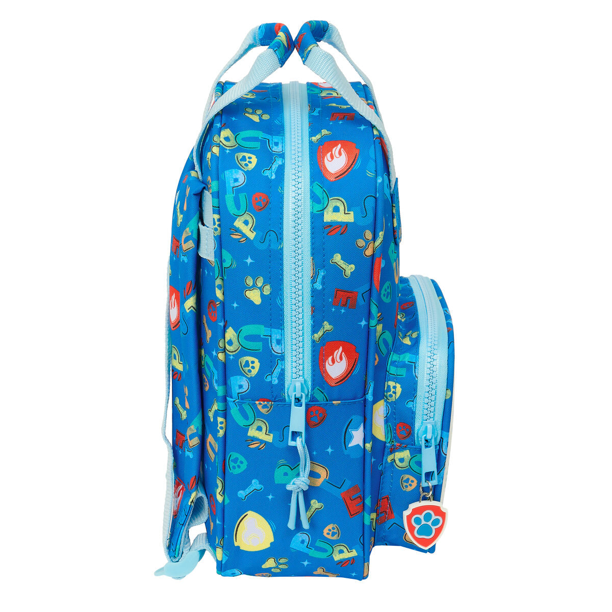 The Paw Patrol Schultasche Pups rule Blau – Polyester 300D – Produktansicht 3