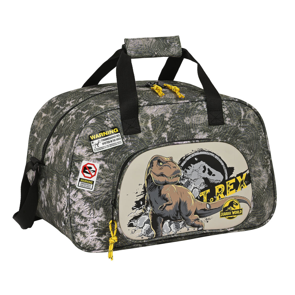 Sports bag Jurassic World Warning Grau 40 x 24 x 23 cm – Produktbild 1