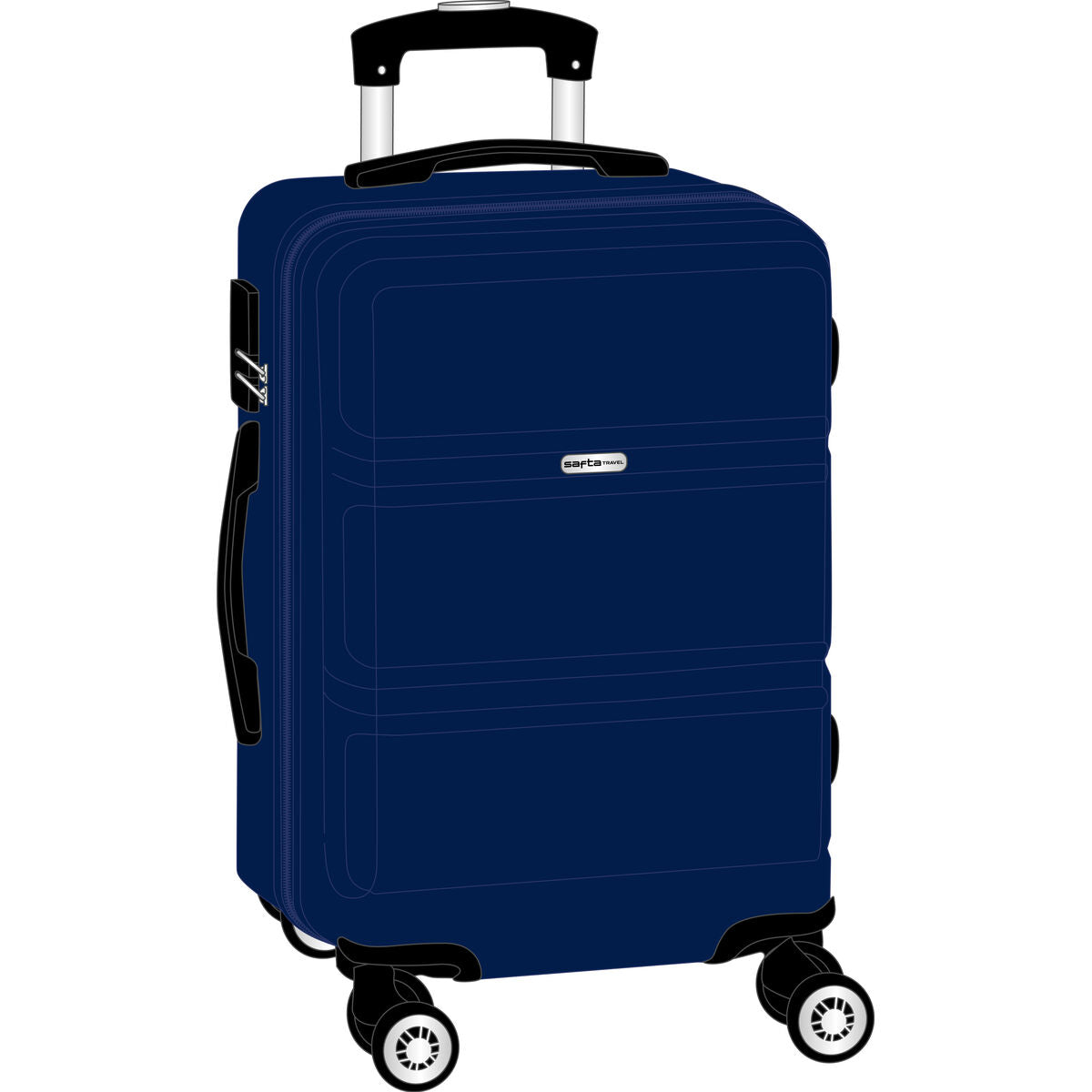 Safta Handgepäckkoffer Dunkelblau 20'' – Produktansicht 1